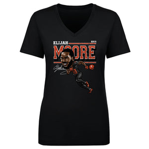 Elijah Moore Women's V-Neck T-Shirt | 500 LEVEL