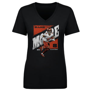 Elijah Moore Women's V-Neck T-Shirt | 500 LEVEL