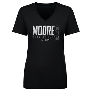 Elijah Moore Women's V-Neck T-Shirt | 500 LEVEL