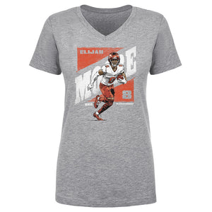 Elijah Moore Women's V-Neck T-Shirt | 500 LEVEL