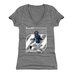 Elijah Moore Women's V-Neck T-Shirt | 500 LEVEL