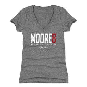 Elijah Moore Women's V-Neck T-Shirt | 500 LEVEL