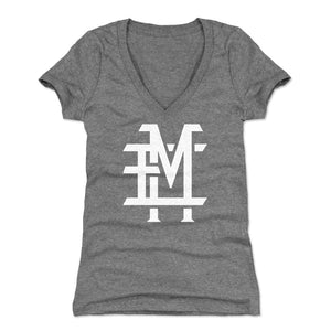 Elijah Moore Women's V-Neck T-Shirt | 500 LEVEL