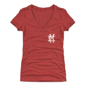 Elijah Moore Women's V-Neck T-Shirt | 500 LEVEL