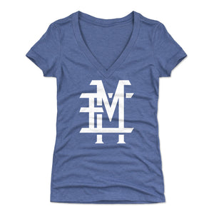 Elijah Moore Women's V-Neck T-Shirt | 500 LEVEL