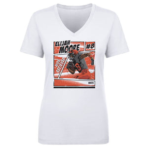 Elijah Moore Women's V-Neck T-Shirt | 500 LEVEL